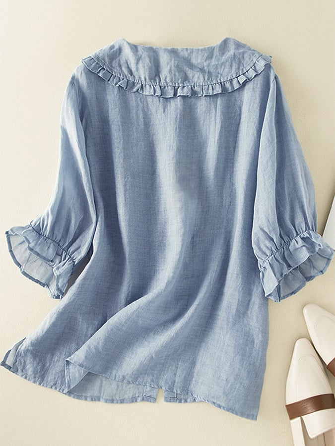 Blusa in Lino da Donna | Tunica in Pizzo