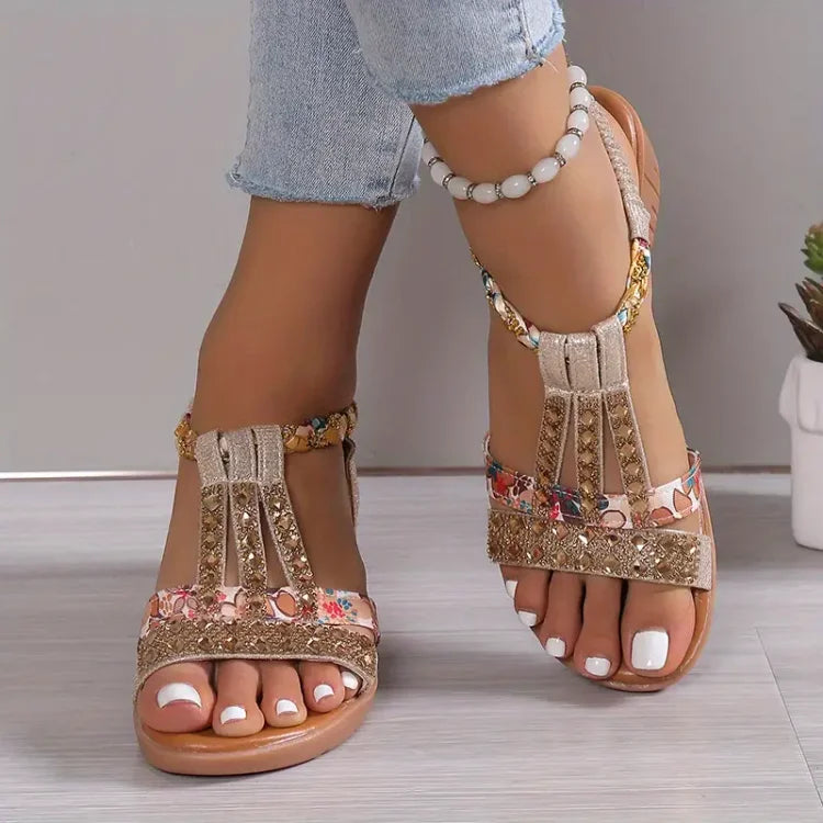 Dames Elegante Sandalen | Plateau Riemen