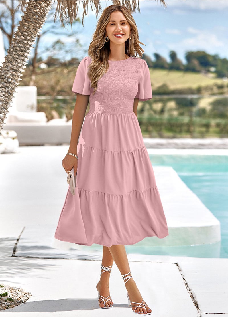 Dames Trouw zomerjurk | Midi