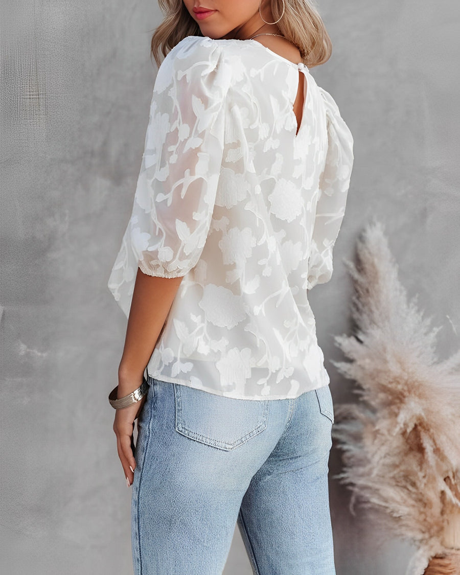 Dames Zomer Blouse | Elegant, Festelijk