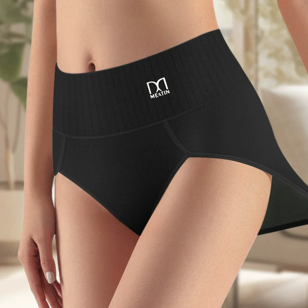 Dames Hoge Taille Lounge Ondergoed | Comfortabel Naadloos 6-Pack