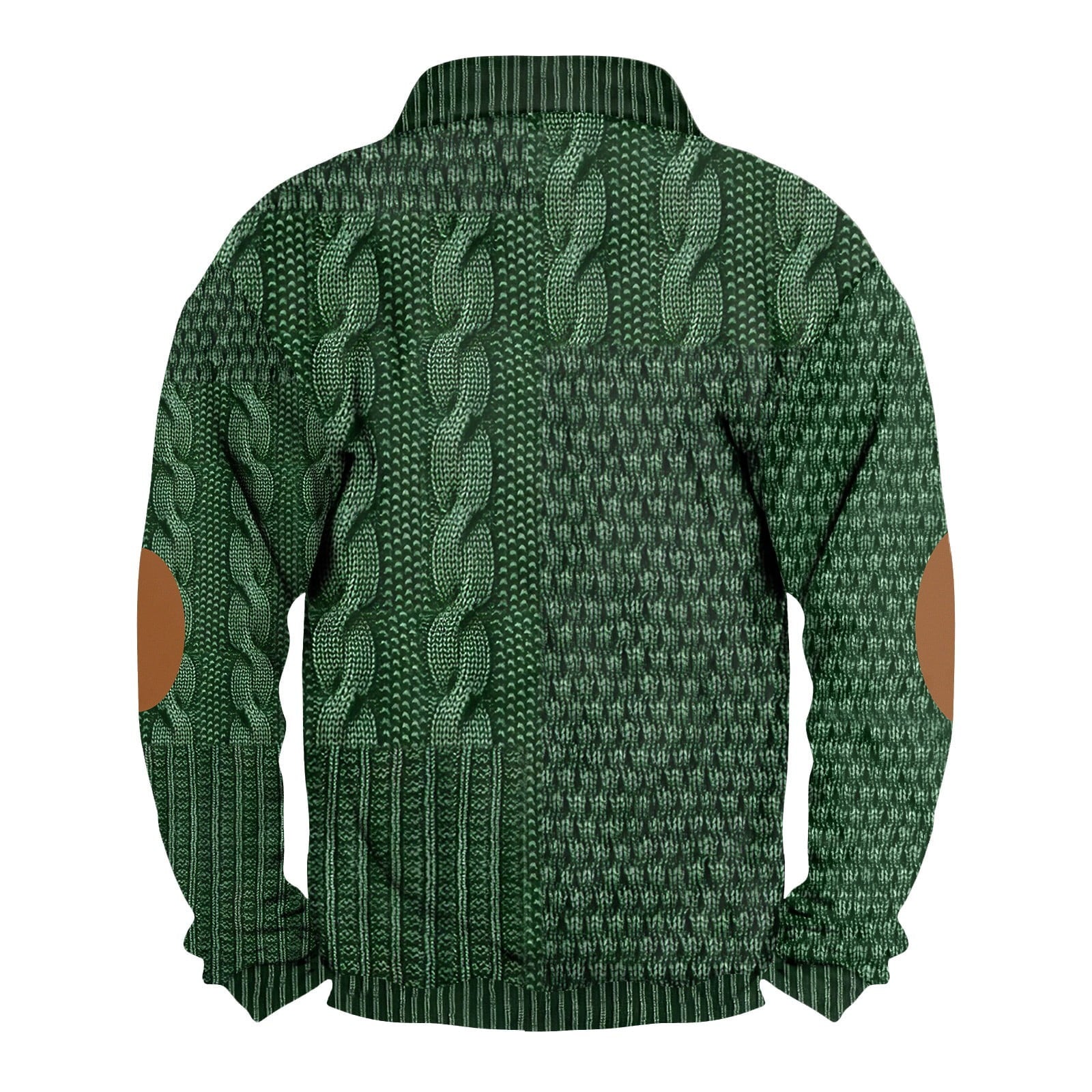 Heren Gebreide Pullover | Korte Ritsstijl