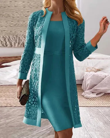 Dames Elegante Avond Partykleid | Midi