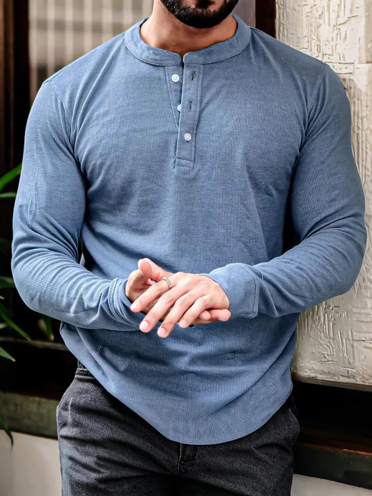 Maglione da uomo T-shirt | Collo alto