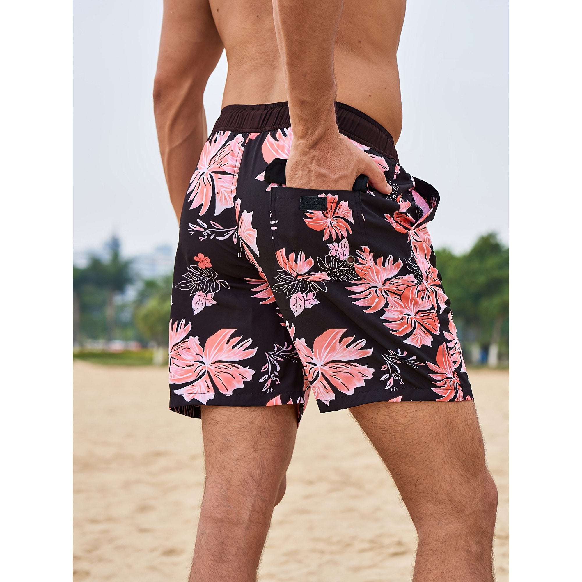 Heren Zomer Zwemshort | Kort, Met Binnenzak