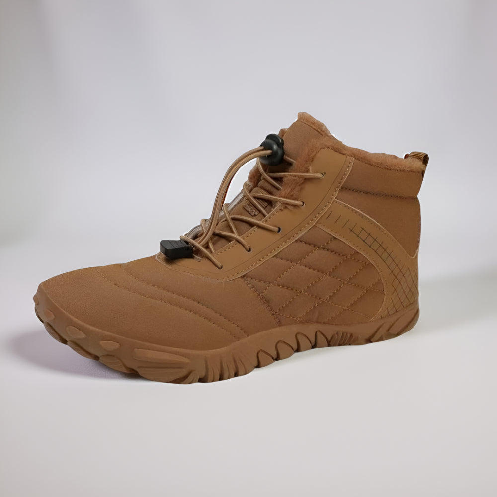 Heren Waterdichte Winter Wandelschoenen – Gevoerd Antislip