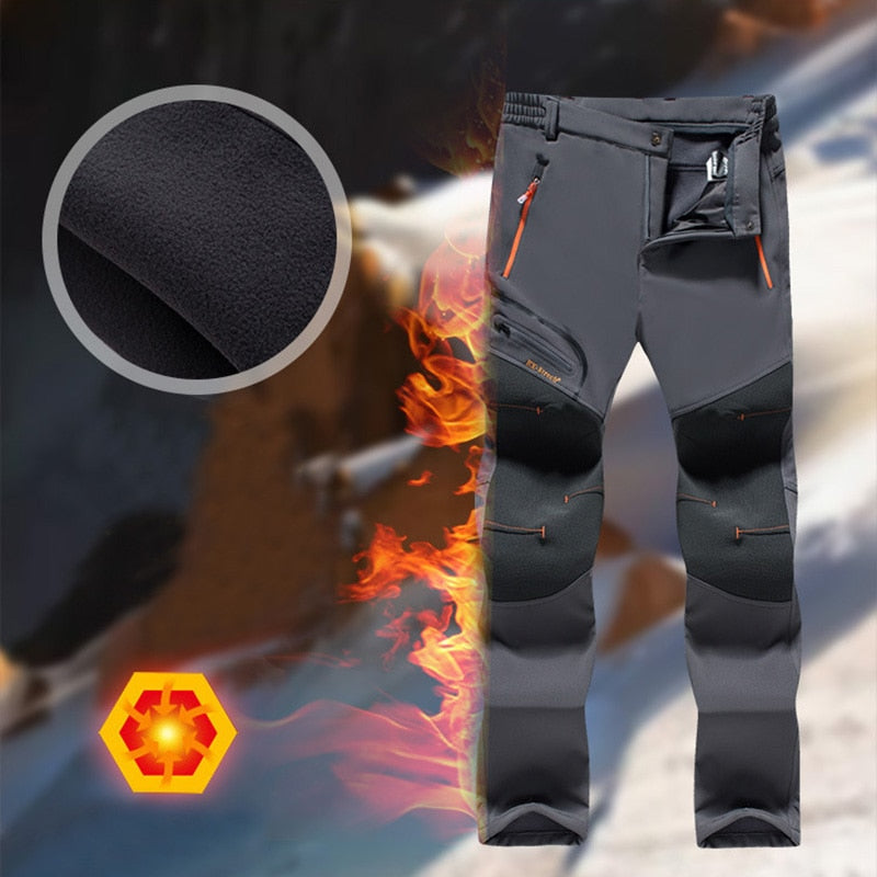 Heren Waterdichte Winterjas en Skibroek Set | Winddicht Thermisch