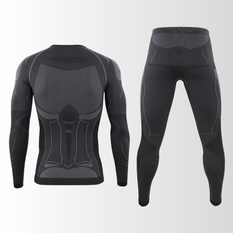 Heren Thermische Compressie Sportset | Ademend Sneldrogend