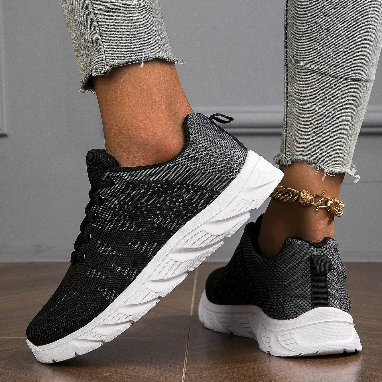 Dames Comfortabele Ademend Hardloopschoenen | Lichtgewicht Slipvast