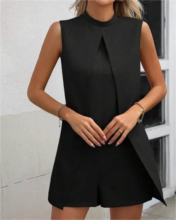 Elegante Dames Romper | Zwarte Gala