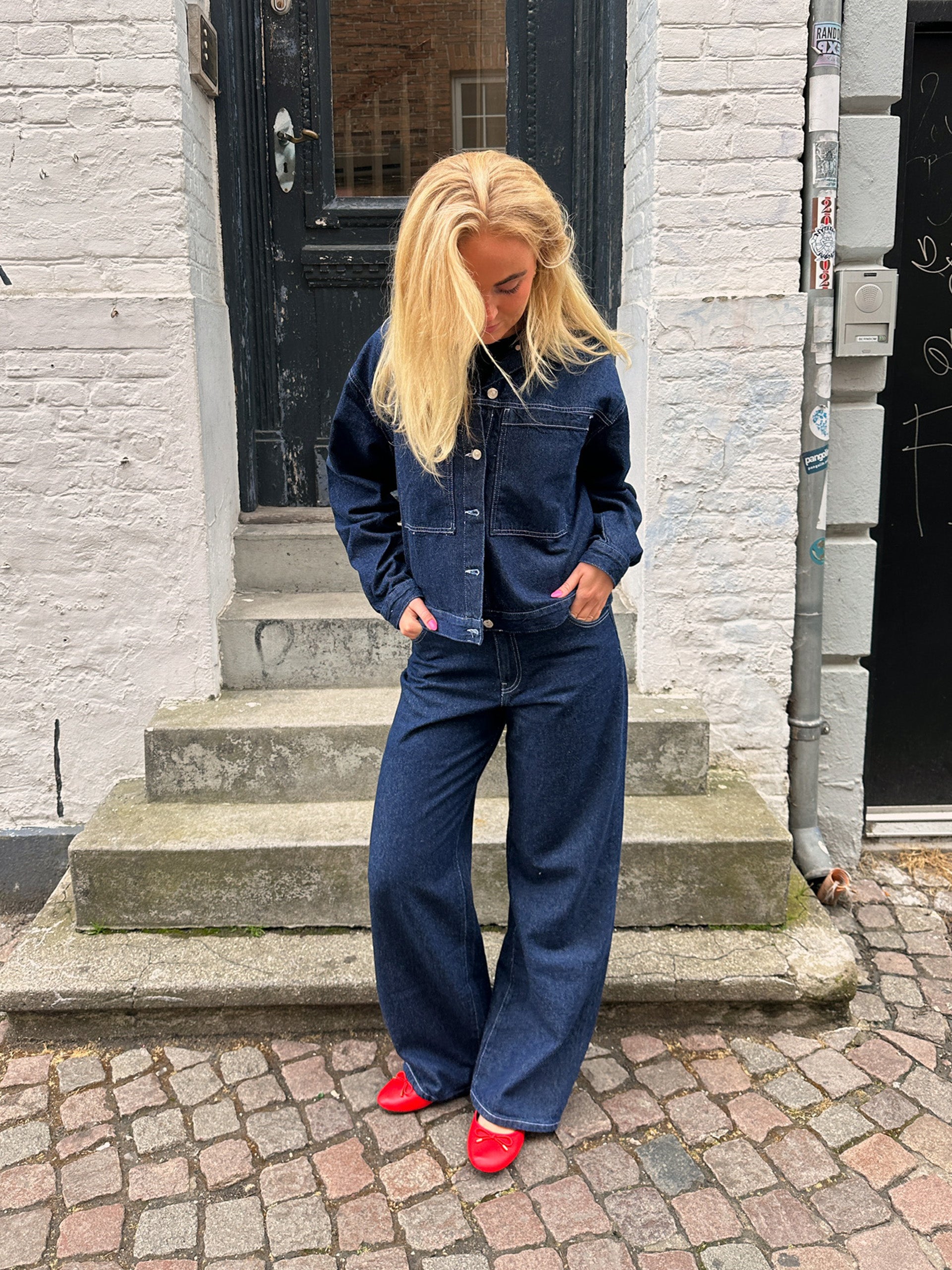 Giacca di jeans da donna | Giacca corta leggera