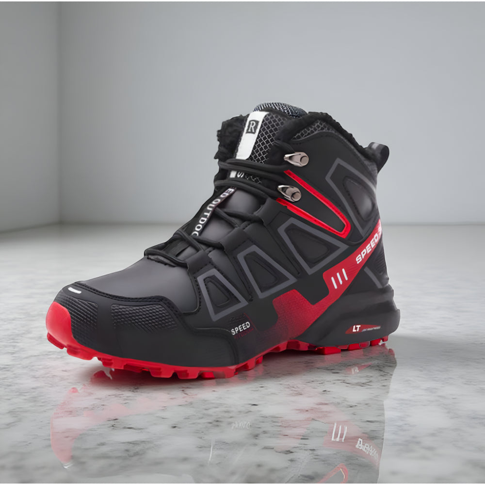 Heren Waterdichte Winter Wandelschoenen – Warm Antislip