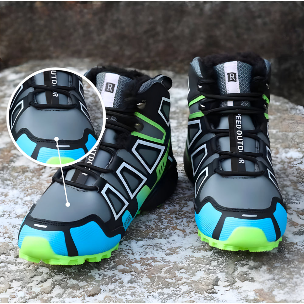 Heren Waterdichte Winter Wandelschoenen – Warm Antislip