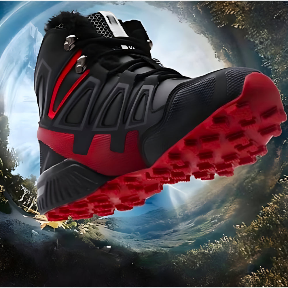 Heren Waterdichte Winter Wandelschoenen – Warm Antislip