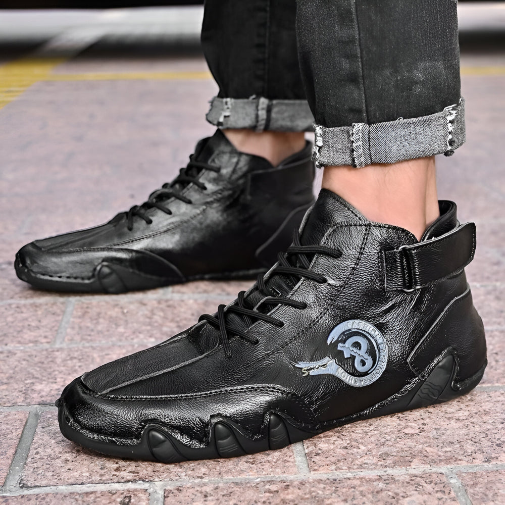 Heren Casual Hoge Sneakers – Comfortabel Sportief