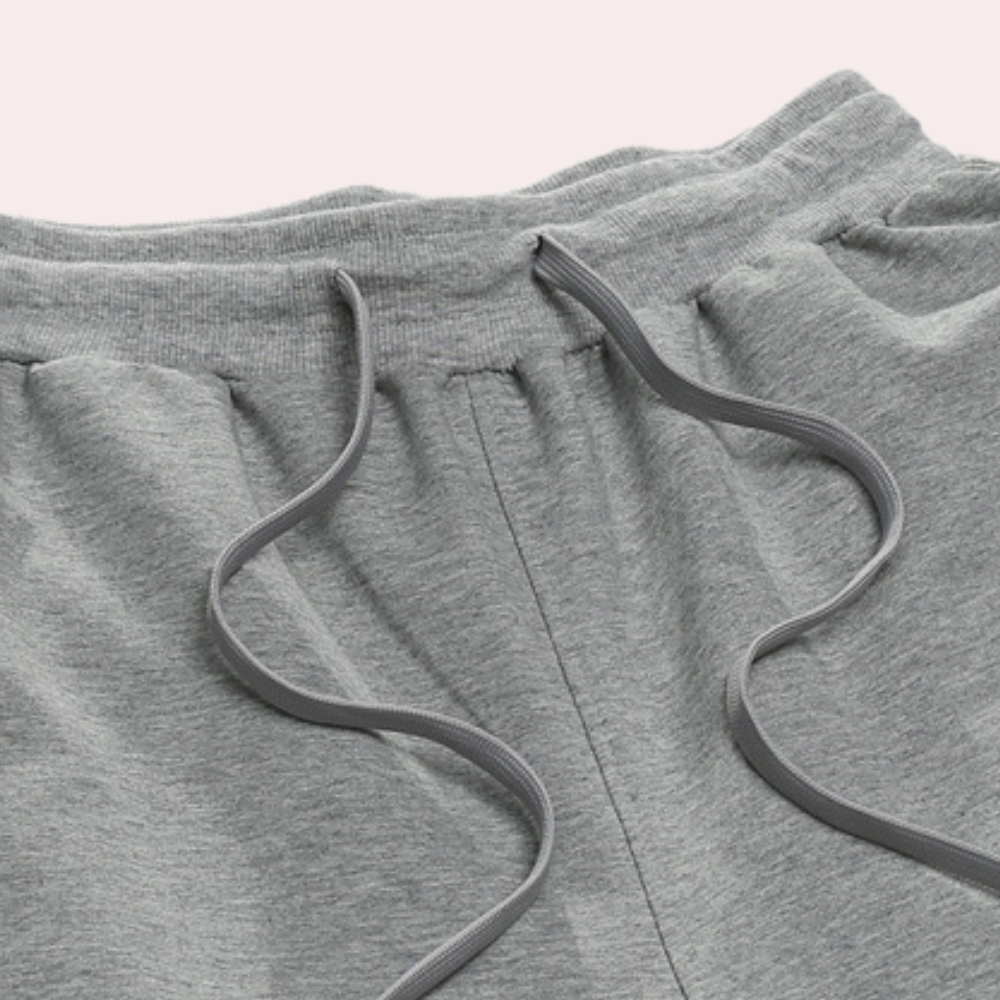 Heren comfortabele sportieve joggingbroek | Ademend elastische taille