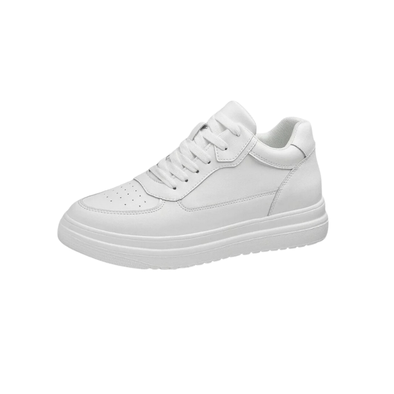 Sneakers Unisex Basse con Plateau | Confortevoli e Rialzate