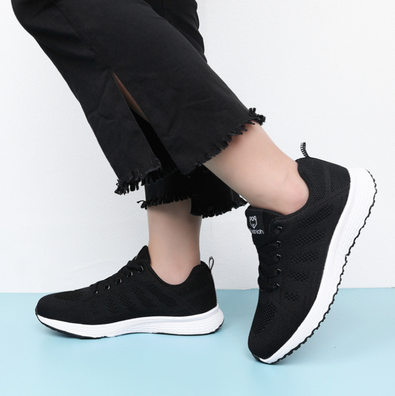 Dames Comfortabele Sneakers | Ademend