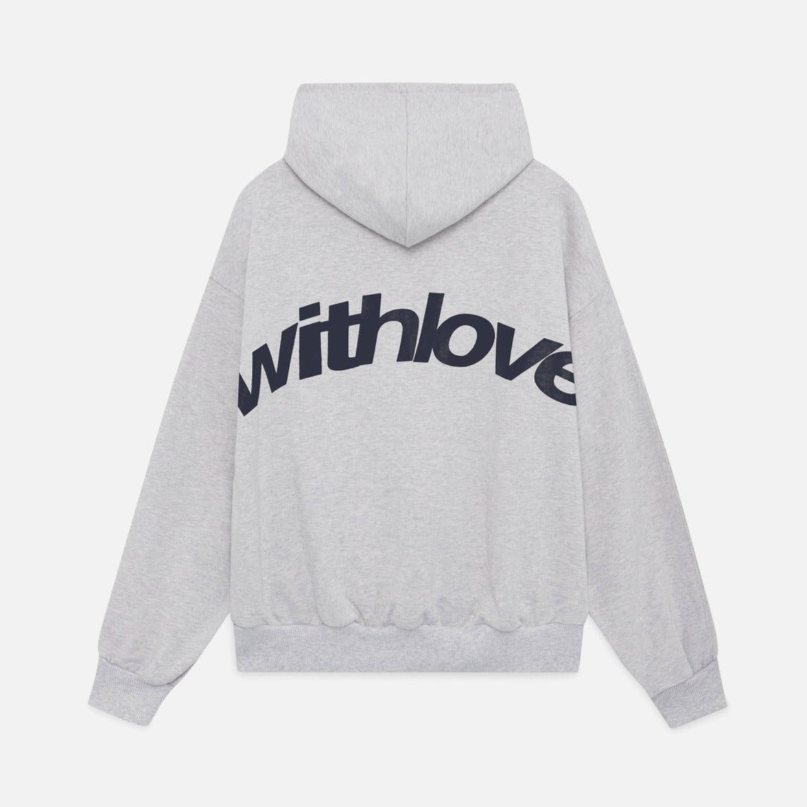 Unisex Oversized Hoodie | Lange Mouw, Capuchon Met Tekstopdruk