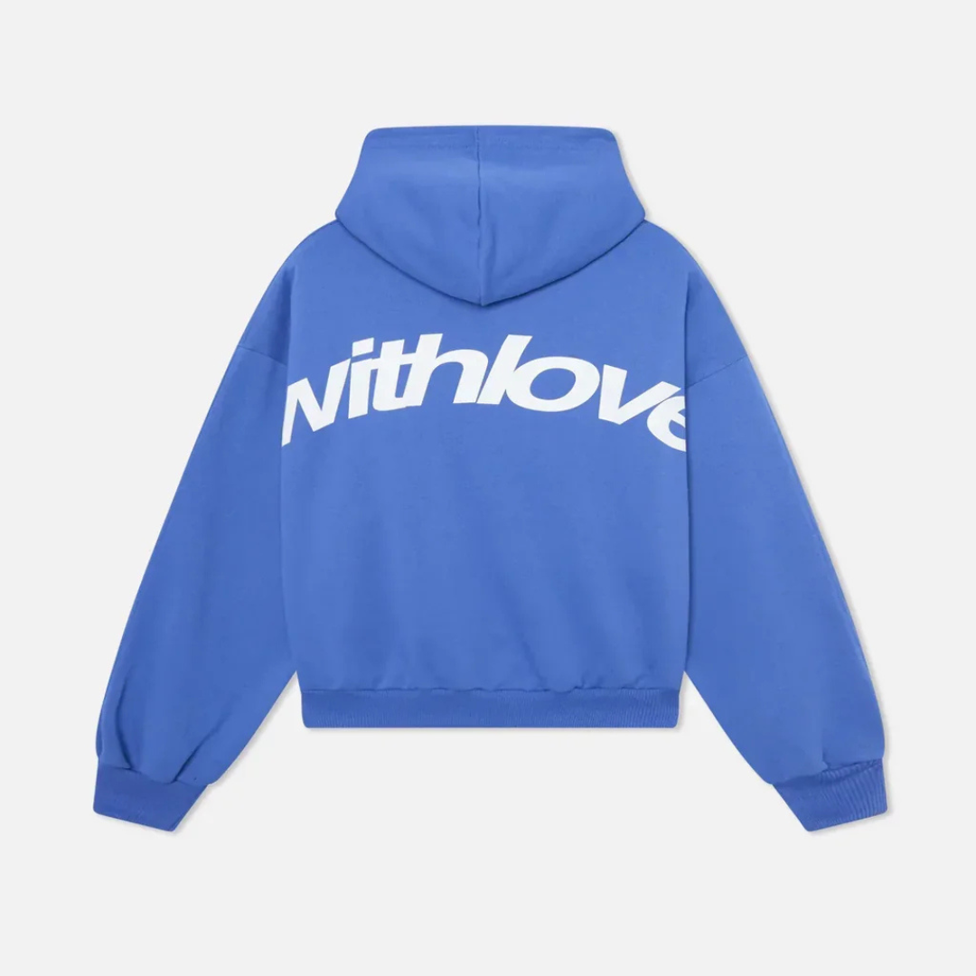 Unisex Oversized Hoodie | Lange Mouw, Capuchon Met Tekstopdruk