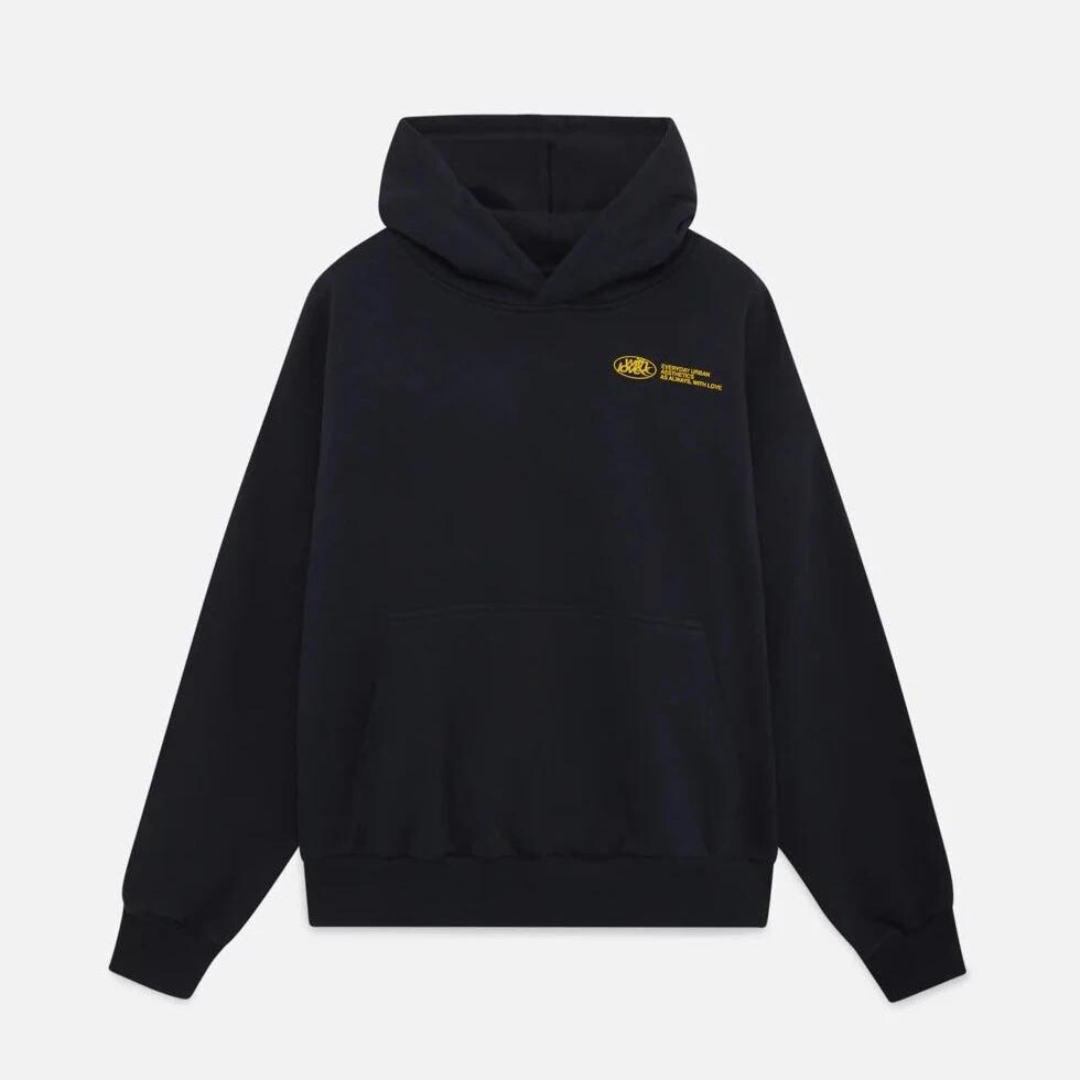 Unisex Oversized Hoodie | Lange Mouw, Capuchon Met Tekstopdruk