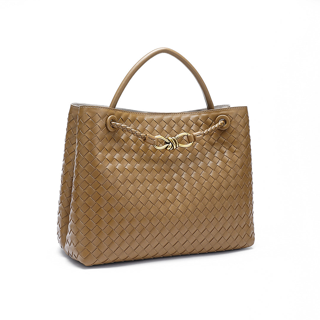 Dames Zomer Handtas | Gevlochten, Designerstijl