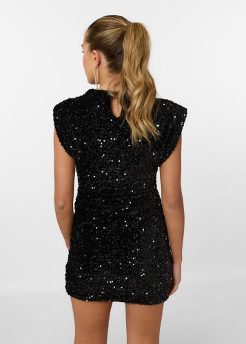 Dames Pailletten Avondjurk | Mini