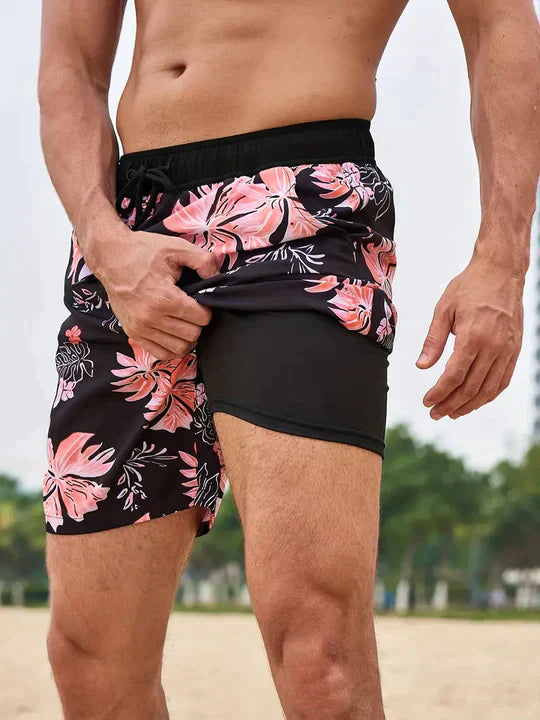 Heren Zomer Zwemshort | Kort, Met Binnenzak