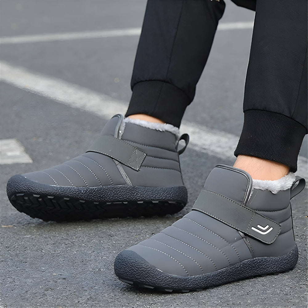 Dames Gevoerde Waterdichte Winterlaarzen – Warm Antislip