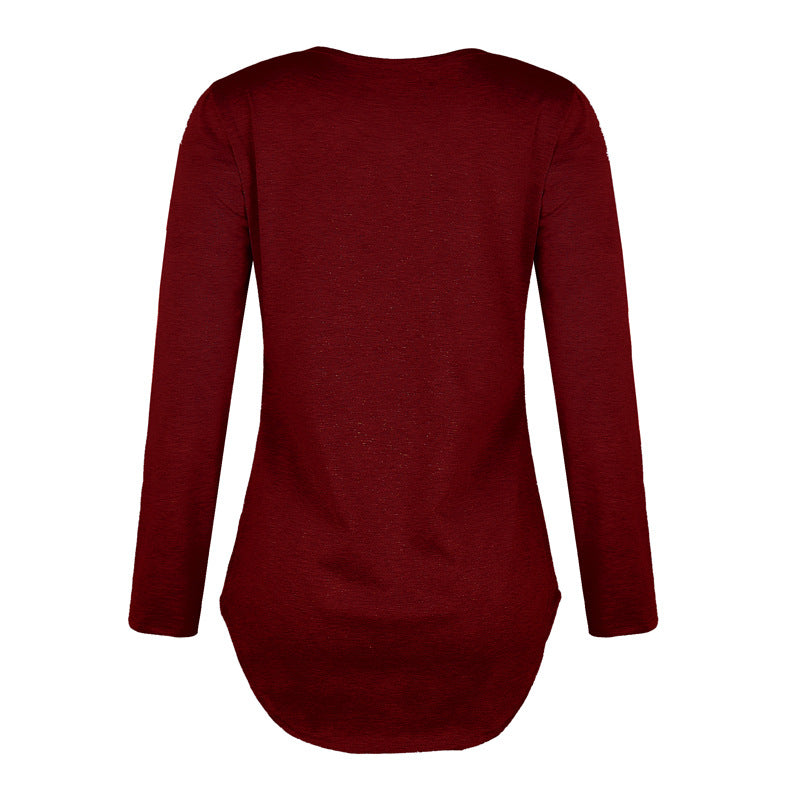 Dames Langarm Oberteil | Casual en Comfortabel
