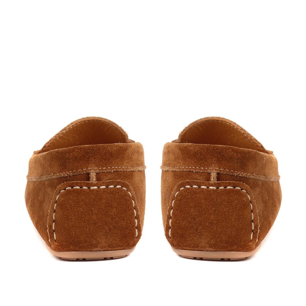 Dames Zomerse Suède Loafers | Comfortabel, Instapmodel