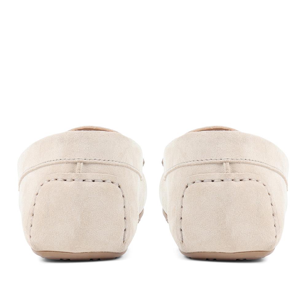 Dames Zomerse Suède Loafers | Comfortabel, Instapmodel