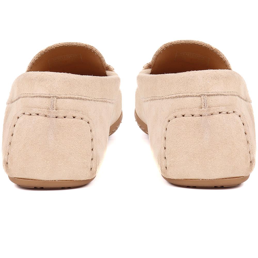 Dames Zomerse Suède Loafers | Comfortabel, Instapmodel