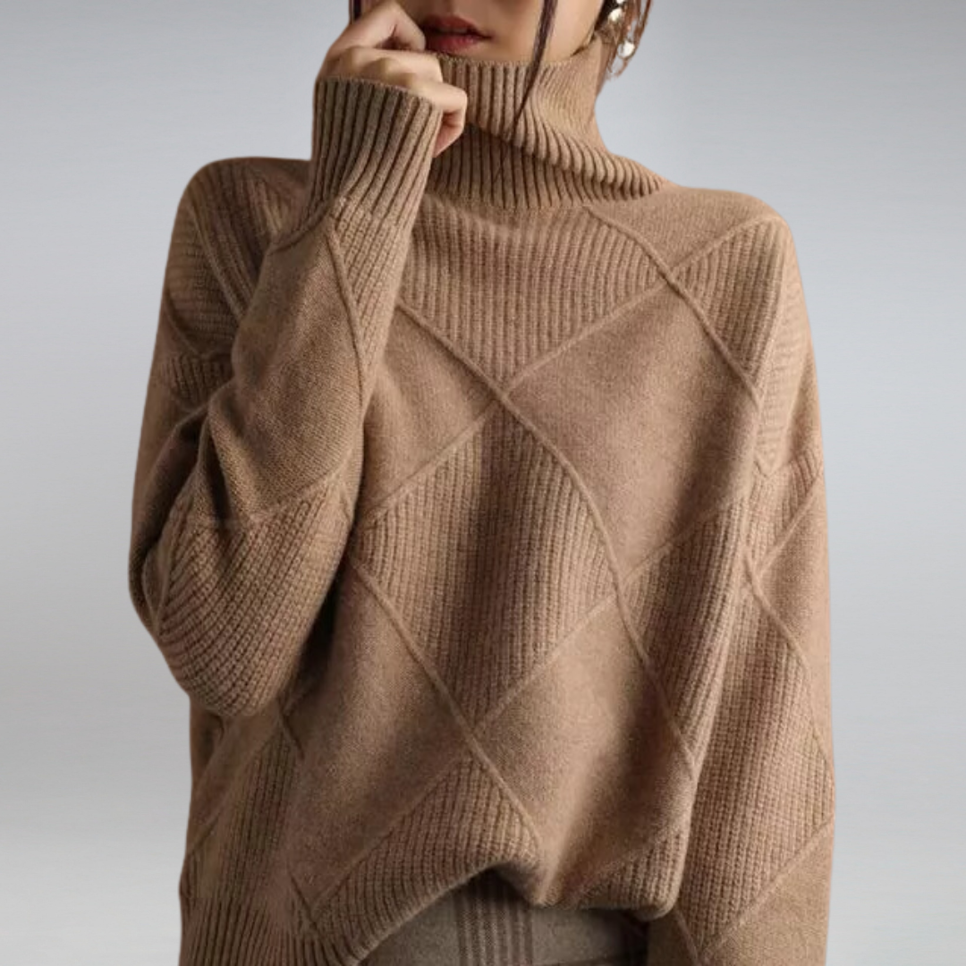 Dames Oversized Pullover | Lang, Structuur