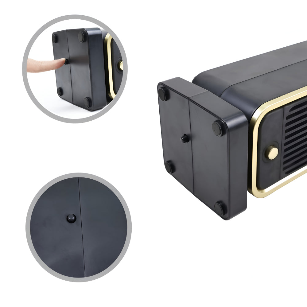 Elektrische Keramische Kachel Compact Energiezuinig Stil Verwarming