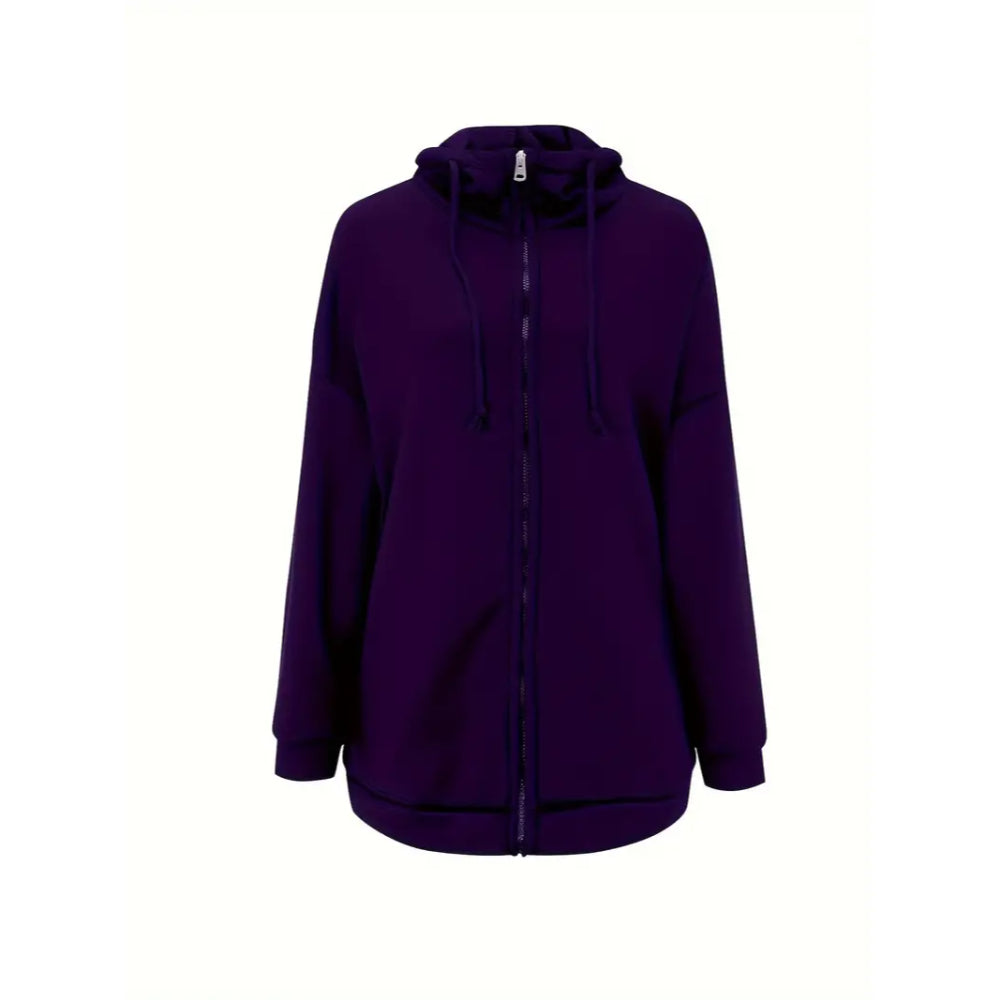 Dames Oversized Hoodie Jurk | Lange Mouwen, Capuchon