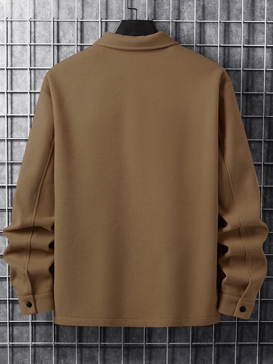 Heren Pullover Hemd | Langarm