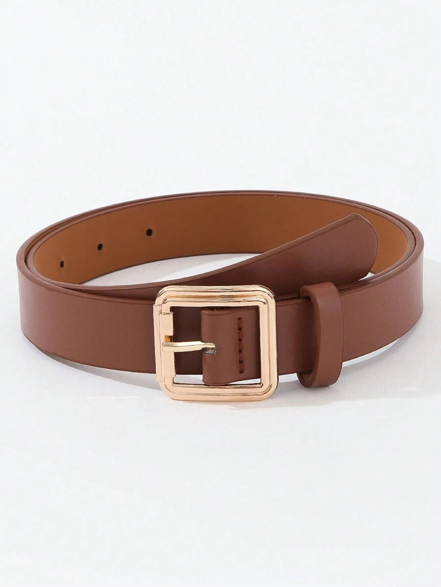 Dames Zwarte Zomer Riem | Breed, Met Gouden Gesp