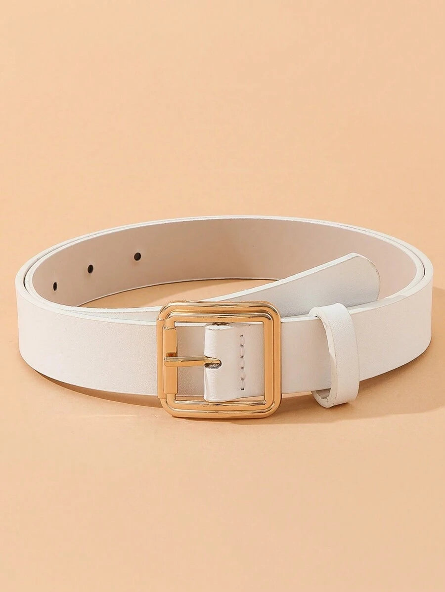 Dames Zwarte Zomer Riem | Breed, Met Gouden Gesp