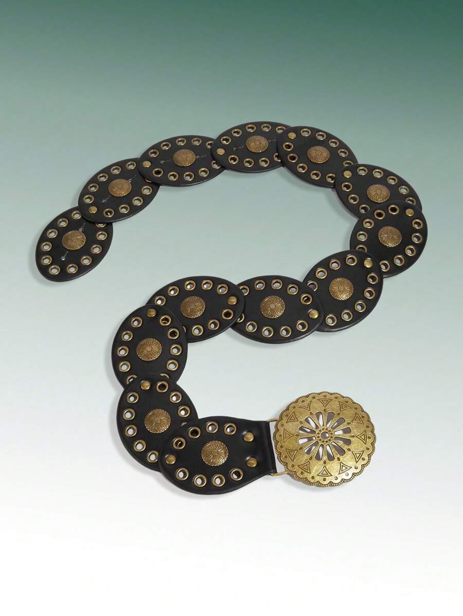 Dames Bohemian Zomer Riem | Breed, Met Gouden Details