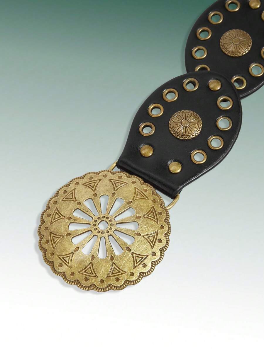 Dames Bohemian Zomer Riem | Breed, Met Gouden Details