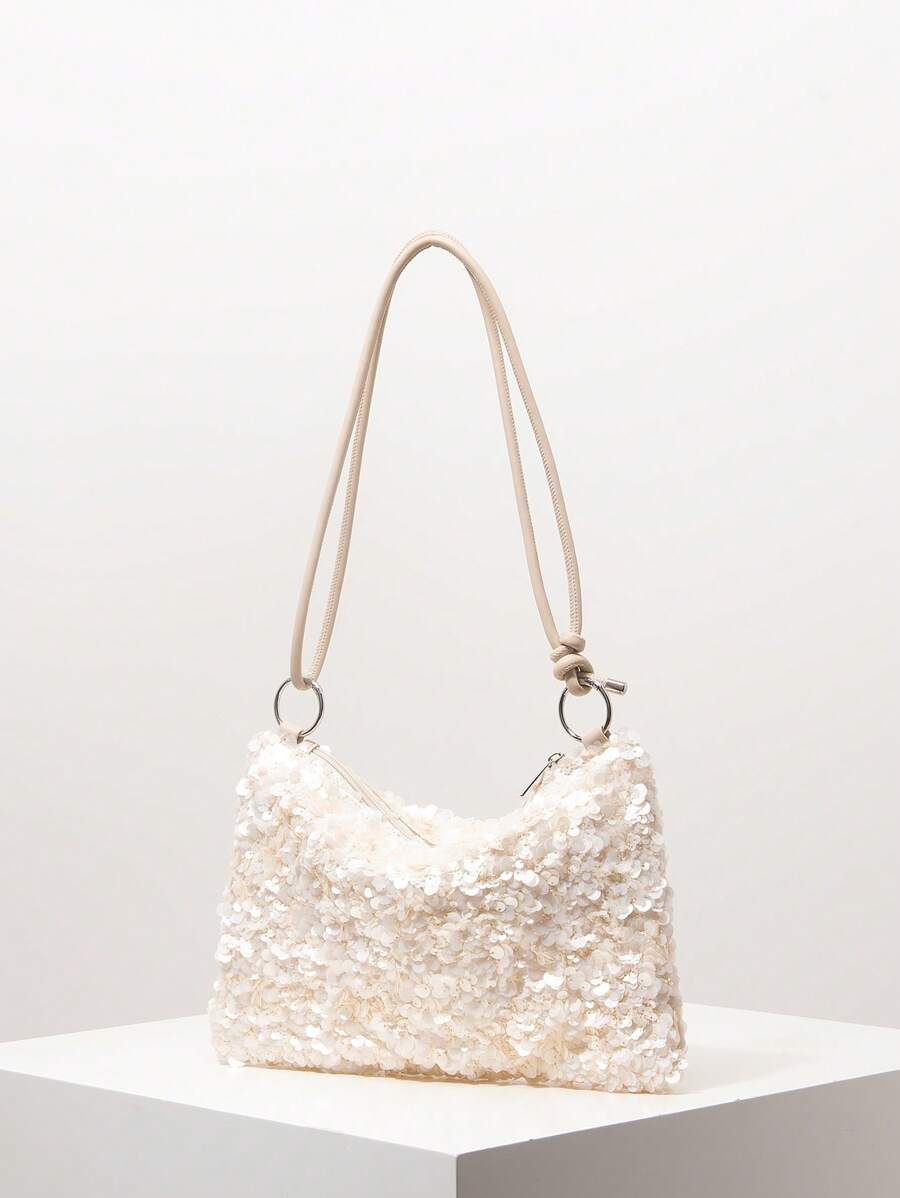 Dames Bohemian Zomer Rieten Tas | Klein, Met Gehaakt Design