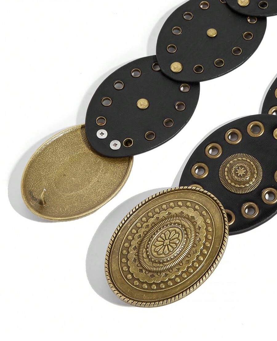 Dames Bohemian Zomer Riem | Breed, Met Gouden Details