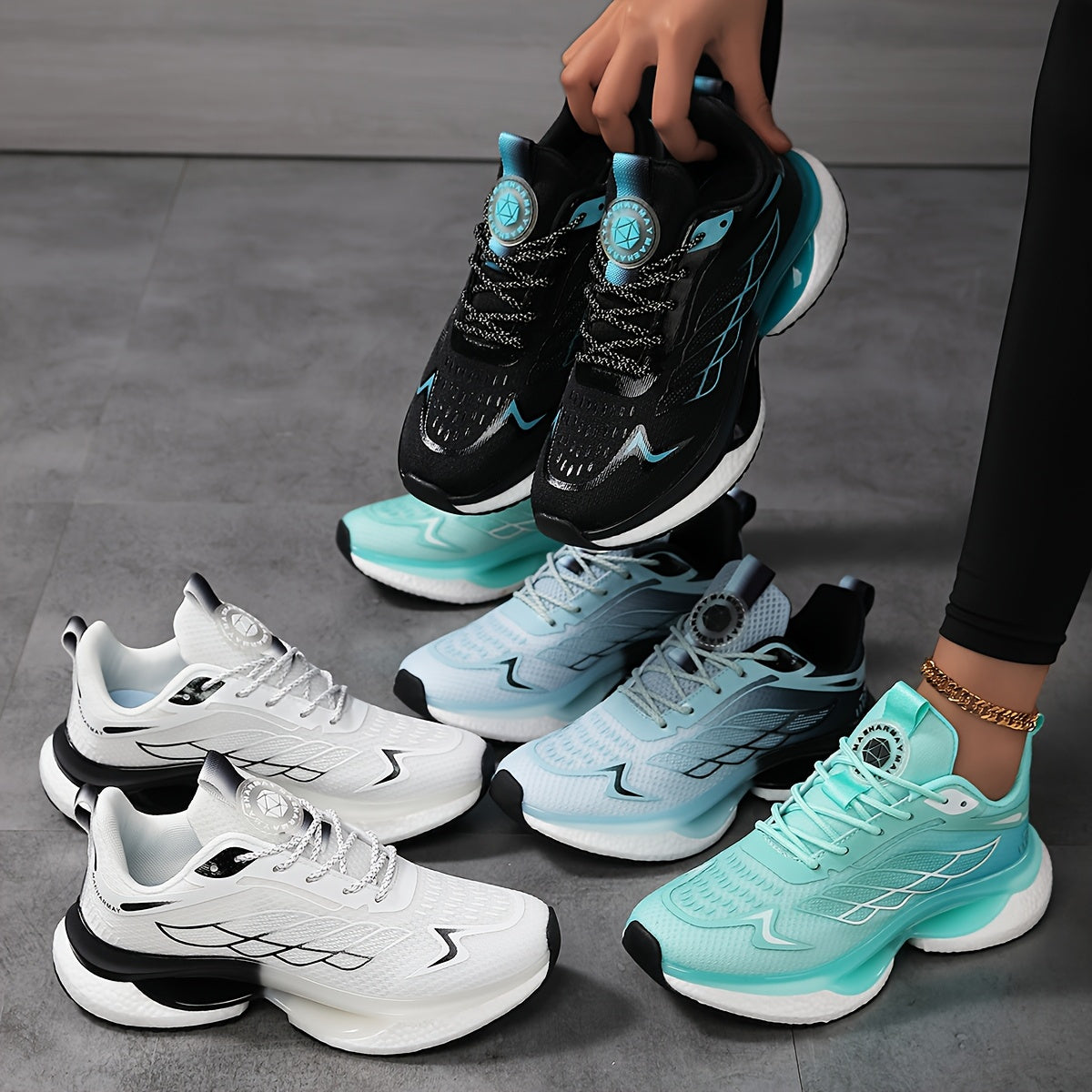 Dames Lichtgewicht Ademend Hardloopschoenen | Sportief Schokabsorberend