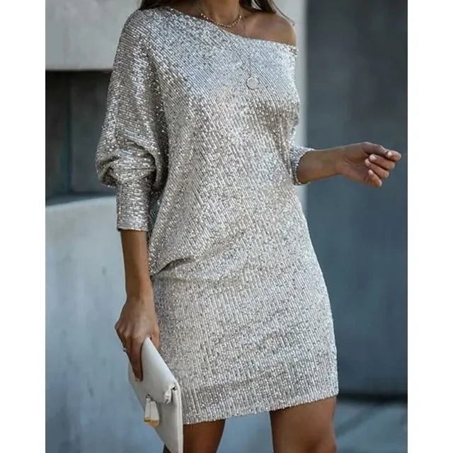 Dames Gebreide Elegante Zomerjurk | Mini
