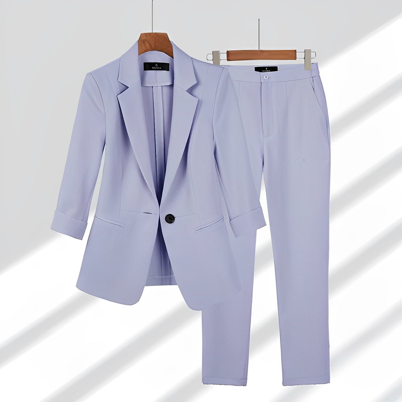 Dames Elegant Zomers Anzug Set | Slim Fit, Met Hosen