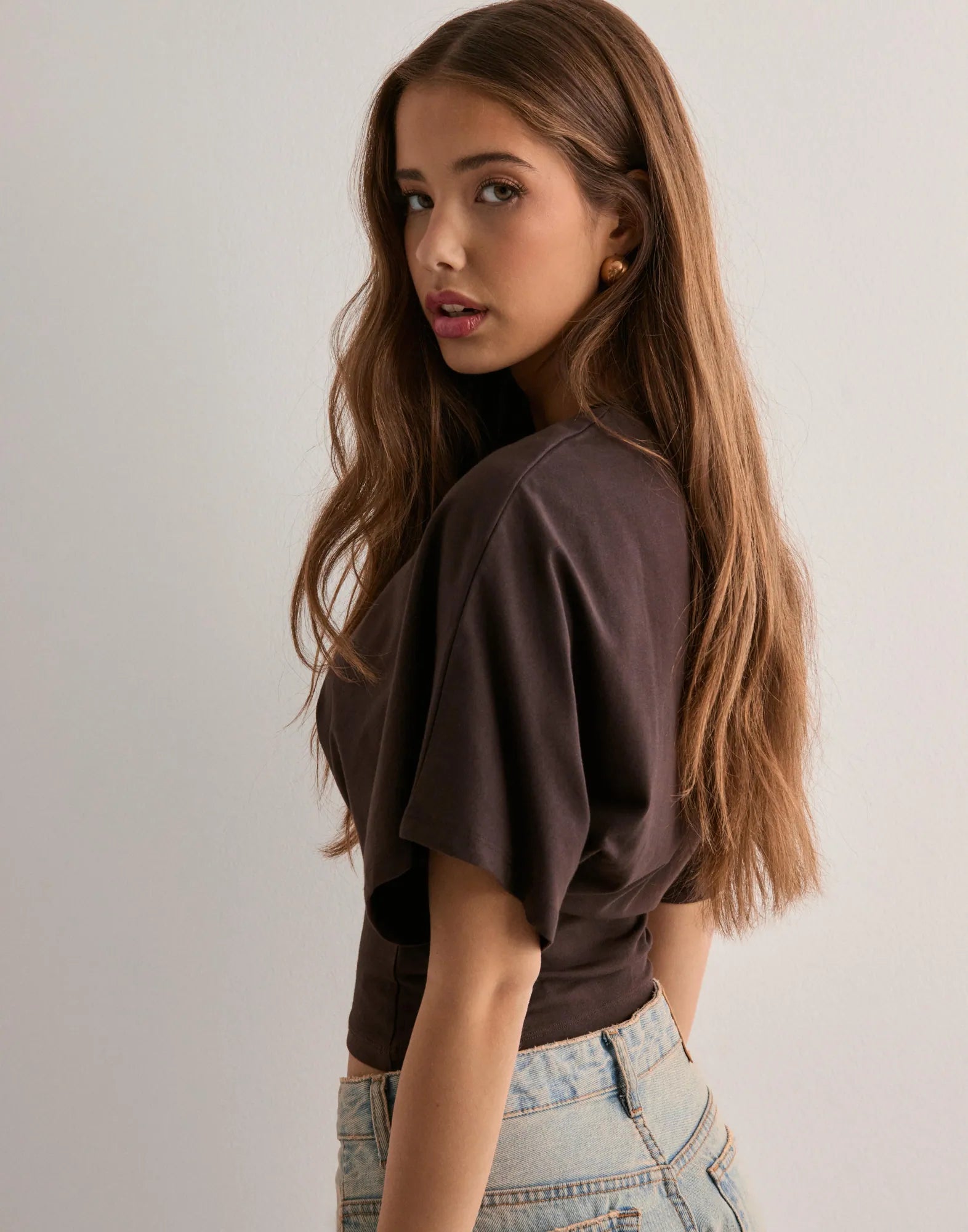 Dames Linnen Top | Casual Crop Top
