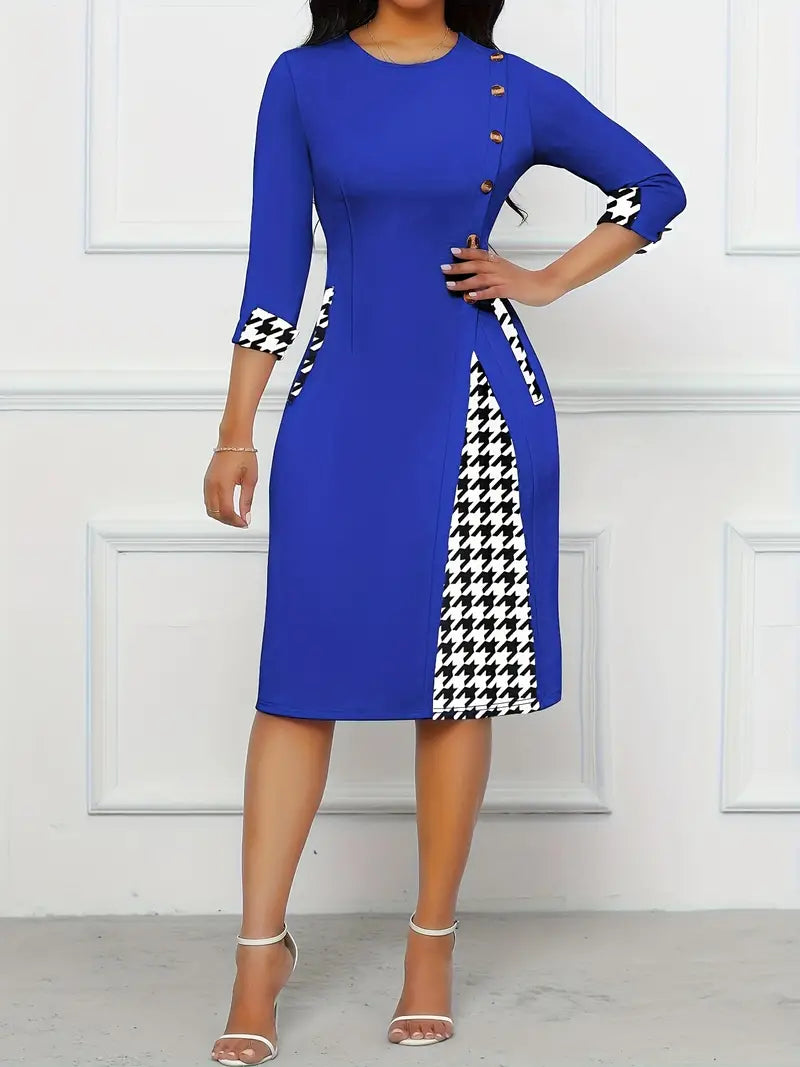 Dames Elegante formele avondjurk | Midi