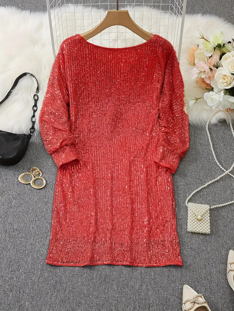Dames Gebreide Elegante Zomerjurk | Mini