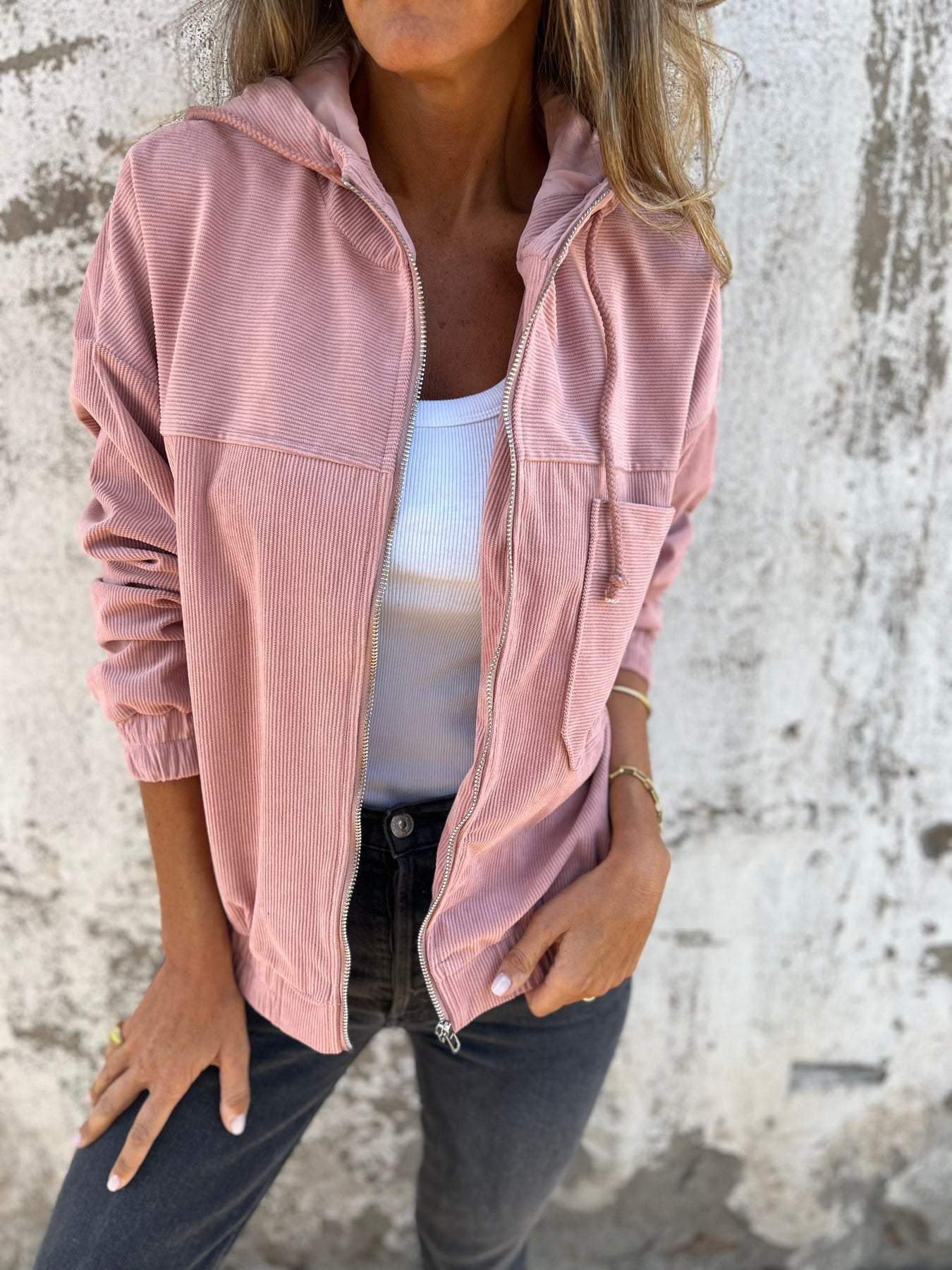 Dames Cordjack | Lichte Tussenjas